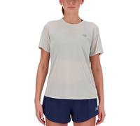 New Balance - Ropa trail running mujer - Athletics T-Shirt Ash Heather para Mujer - Talla XS - Gris Gris XS