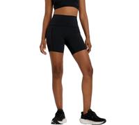 NEW BALANCE Sleek Pocket High Rise Short 6" W - Mujer - Negro - talla S- modelo 2025