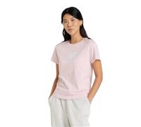 New Balance Sport Essentials - Camiseta deportiva con logotipo para mujer, Azúcar rosa, Large