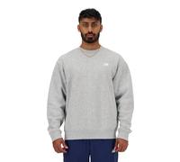 New Balance Sport Essentials Fleece Crew Sudadera, Athletic Grey, L para Hombre