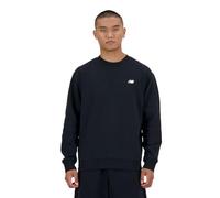 New Balance Sport Essentials Fleece Crew Sudadera, Black, M para Hombre