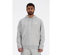 New Balance Sport Essentials Fleece Hoodie Athletic Grey Talla: M | Sudaderas con Capucha Outlet | Hombre | Gris