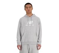 New Balance Sport Essentials French Terry Logo Hoodie para Hombre Athletic Grey XL