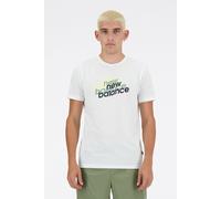 New Balance Sport Essentials Heathertech White Multi Talla: L | Ropa Deportiva Outlet | Hombre | Blanco