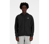 New Balance Sport Essentials Logo Fleece Full Zip Chaqueta para hombre Black S