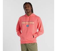 New Balance Sudadera con capucha MT51928_DTR-PINK XL