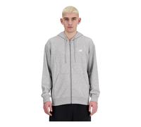 New Balance- Sudadera con capucha y cremallera completa Sport Essentials French Terry- Sport- Hombre- Gris- M- Sudadera con capucha y cremallera completa Sport Essentials French Terry
