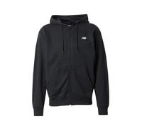 new balance Sudadera con cremallera 'Essentials' negro / blanco M negro / blanco