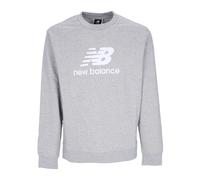 New Balance - Sudadera con Cuello Redondo - Sweatshirts & Hoodies - Hombre - Gris - S -