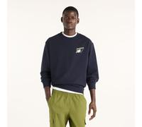 New Balance Sudadera en suave tejido de rizo francés MTU23E-DNT L