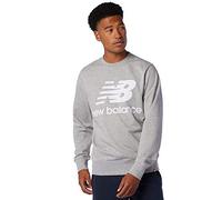 NEW BALANCE Sudadera Esse ST Logo Crew MT03560 AG Gris