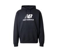 new balance Sudadera 'Essentials' negro / blanco XL negro / blanco