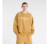new balance Sudadera 'Trackside' azafrán / blanco S azafrán / blanco