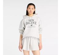 new balance Sudadera 'Trackside' gris / blanco moteado XL gris / blanco moteado