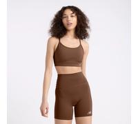 new balance Sujetador deportivo 'Essential' chocolate / gris claro S chocolate / gris claro