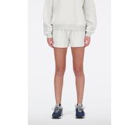 New Balance Sweat Shorts In Grey Marl Talla: S | Pantalones Cortos Outlet | Mujer | Gris