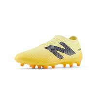New Balance Tekela Magique Fg V4+ - Tenis de fútbol unisex para adultos, Pergamina/Clementina/Mango Caliente, 12 Wide Women/10.5 Men