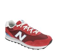 New Balance Tenis 515 V3 para hombre, rojo y blanco, talla 11 M