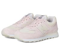 New Balance Tenis 574 V2 Sea Salt para mujer, Granito rosa/lino/sal marina, 37.5 EU