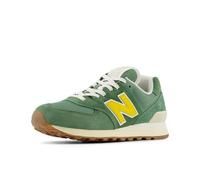 New Balance Tenis 574 V2 Sea Salt para mujer, Verde Mallard/jengibre limón/sal marina, 35 EU