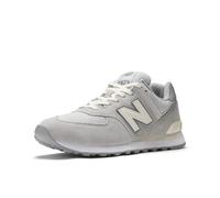 New Balance Tenis unisex 574 para adultos, GRIS CLARO (050), 37 EU