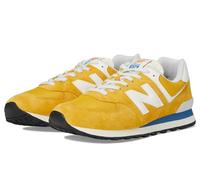 New Balance Tenis Unisex 574 V2 para Adultos, Color Mermelada/Sal Marina, Talla 8 M/Mujer 9.5 W