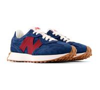 New Balance Tenis unisex para adultos 327, Azul/borgoña monarca, 42 EU