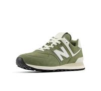 New Balance Tenis Unisex para Adultos 574 V2, Olivino Oscuro/Sal Marina, 11 Wide Women/9.5 Men