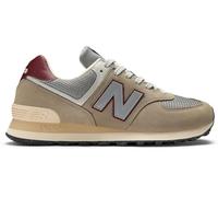 New Balance Tenis Unisex para Adultos 574 V2, Piedra árida/borgoña monarca, 16.5 Wide Women/15 Men