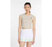 New Balance Tournament Cap Top Linen Talla: M | Tops Deportivos Outlet | Mujer | Blanco