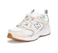 New Balance Unisex adulto 408, 10 % sal marina más oscura/lino, 13.5 Women/12 Men