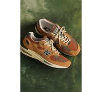 New Balance Unisex Made In Uk 991v2 Grounded Past Gold Earth Talla: 45.5 | Zapatillas Deportivas Outlet | Unisex | Amarillo