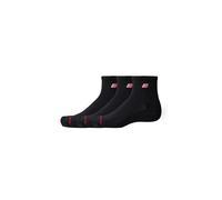 New Balance Unisex Patch Logo Ankle 3 Pack Black Talla: M | Calzoncillos Outlet | Unisex | Negro