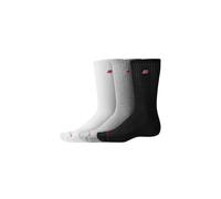 New Balance Unisex Patch Logo Crew 3 Pack White Multi Talla: L | Calcetines Deportivos Outlet | Unisex | Blanco