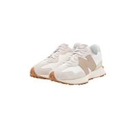 New Balance Women's 327, Zapatos de Golf para Mujer, Estándar (Blanco/Beige, Sistema Tallas Calzado EU, Adulto, Números, Mediano, 40.5)