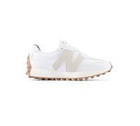 New Balance Women's 327, Zapatos de Golf para Mujer, Estándar (Blanco/Beige, Sistema Tallas Calzado EU, Adulto, Números, Mediano, 40)
