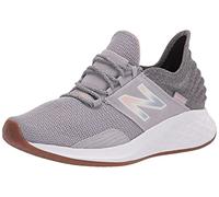 New Balance Women's Fresh Foam Roav V1 Lace-up Running Shoe, Whisper Grey/Oyster Pink, 11