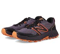 New Balance Women's Fresh Foam X Hierro V7 Trail Running Shoe, Shadow/Black, 8.5