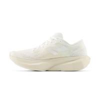 New Balance Women's FuelCell Rebel V4 Running Shoe, White/Linen/Sea Salt, 8.5