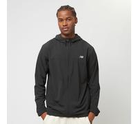 New Balance Woven Hooded Jacket negro L