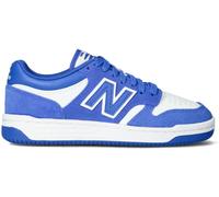 New Balance Boy's 480 V1 Lace-Up Sneaker, Marine Blue/White, 5.5 Big Kid