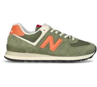 New Balance - Zapatilla 574, Unisex, Dark Olivine, 8 USA