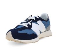 New Balance Zapatillas 327 CÓDIGO GS327CJ, Azul Blanco Gris, 38.5 EU