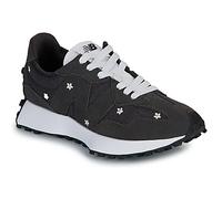 New Balance Mujer 327 en Negro/Blanca, Suede/Mesh, Talla 37