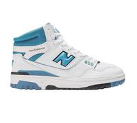 New Balance Zapatillas de gimnasia para hombre, Blanco/Azul Heritage/Raincloud, 42 EU