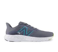 New Balance Zapatillas Running Hombre 411 v3 Gris Azul Asfalto Cómodas y Ligeras - Hombre Color: 28a Graphite Alkaline Green Faded Teal Talla: 41,5