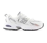 New Balance Niños 530 en Blanca/Azul/Gris, Synthetic, Talla 35.5