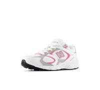 New Balance Zapatillas unisex para niños 408 encaje, Nb 103 Blanco Rosa Satinado, 37 EU