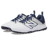 New Balance Zapato de Golf Fresh Foam Contend V2 para Mujer, Blanco/Azul Marino, 38 EU