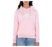 ALPHA INDUSTRIES New Basic Sudadera, Rosa (Mauve-416), S para Mujer
